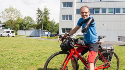 Bild: Thomas Webel
Wolfgang Stöckl und sein Ghost. Am 29. Juni geht es los