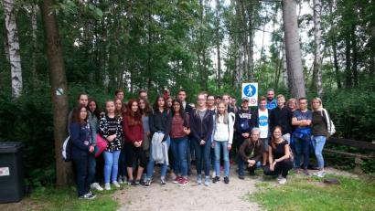 Bild: jzk
Recht gut verstehen sich die deutschen und die tschechischen Schüler beim Ausflug in das Naturschutzgebiet Soos.