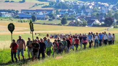 Bild: fdl
Nun geht es hinauf auf den Maria-Hilf-Berg