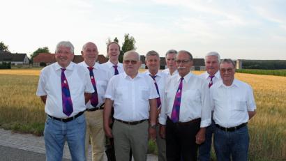 Bild: bk
Der Stammtisch "Goldene Eins" pflegt eine ganz besondere Tradition.