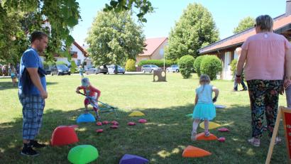 Bild: (wec)
Auch die Jüngsten haben Spaß bei den Spielen.