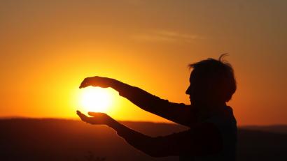 Bild: Meindl
Die Sonne festhalten: Dieses Kunststück ist Hans Meindl mit seinem Bild vom Sonnenaufgang am Monte Kaolino in Hirschau gelungen.