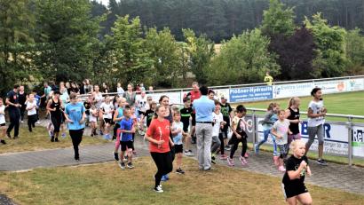 Bild: RGR
Die Schüler gaben bei der Challenge "Lauf dich fit" alles.