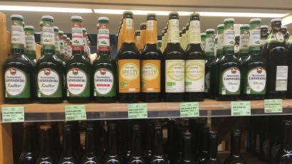 Bild: Saller, Elisabeth
Bier aus der Heimat in einem Geschäft in Südfrankreich, 1300 Kilometer von der Oberpfalz entfernt.