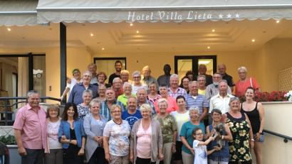 Bild: bk
Die Sänger verbringen herrlichen Tage in Rimini.