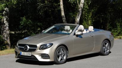 Bild: Michael Ascherl
Mercedes E 300 Cabriolet: Luxuriöser Begleiter durch den Sommer.