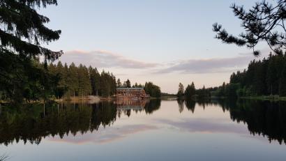 Bild: Marion Waschka
Der Fichtelsee bei Fichtelberg