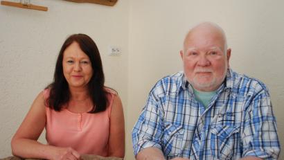 Bild: TSS
Sonja und Günter Reiser eröffnen am 3. August die Zoiglstube "d'Eisenbahn" wieder.