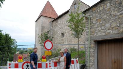 Bild: doz
Die BWG-Fraktion besichtigte den Gefängnisturm.