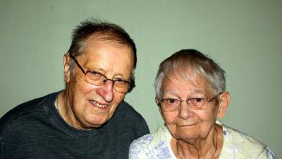 Bild: Kreuzer
Das Ehepaar Scholz feiert die diamantene Hochzeit.