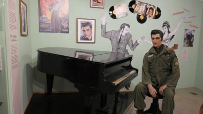 Bild: abu
Der "Elvis-Flügel" im Kultur- und Militärmuseum Grafenwöhr.