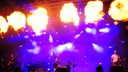 Bild: Andreas Brückmann
Die G.O.N.D. rockt. Auf und vor allem vor der Bühne. Die KrawallBrüder waren der sogenannte Secret Headliner.
