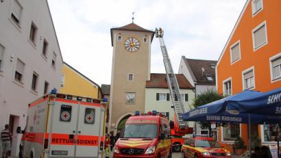 Bild: Auer, Alexander
Blitzeinschlag in Kelheim.