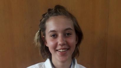 Bild: exb
Sarah Spitzhirn gewann das Judo-Ranglistenturnier in Rötz.