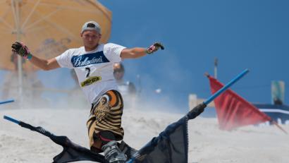 Bild: chl
Johannes Pfab, Zweiter beim Parallelslalom