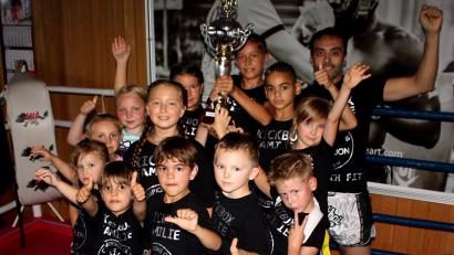 Bild: R. Kreuzer
13 Weidener Kinder gehen beim Kickbox-Turnier in Amberg an den Start.