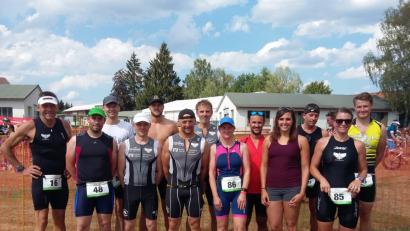 Bild: sne
Die Pressather waren am Triathlon stark vertreten.