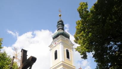 Bild: Gebhardt
Die Wallfahrtskirche St. Anna wird ab Samstag das Ziel von einigen tausend Pilgern sein.