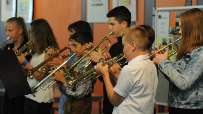 Bild: (gf)
Trompetenensemble.