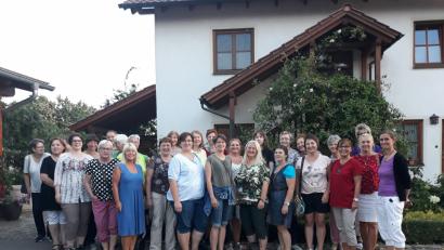 Bild: wlr
Viele interessante Tipps nehmen die Teilnehmer vom Heidelbeerhof Mulzer mit nach Hause.