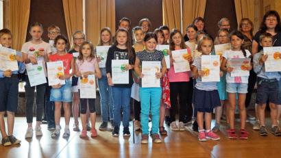 Bild: agr
Zahlreiche Schüler der Städtischen Musikschule bewältigen die freiwillige Leistungsprüfung.