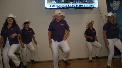 Bild: wro
Auf der Bühne agierten die Line-Dancer aus Mitterteich.