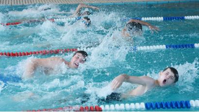 Bild: gsb
Staffel-Triathlon an der Hans-Scholl-Realschule