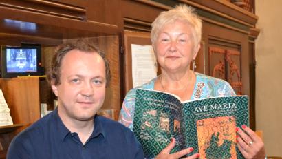 Bild: hcz
Kirchenmusikdirektor Piotr Pajak und Eva Danzl gestalteten die dritte "musikalische Andacht des heurigen Sommers