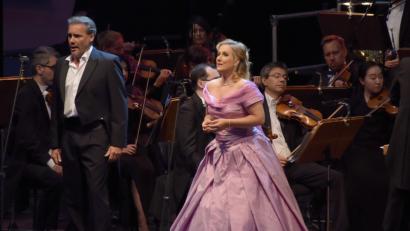 Bild: Michael Scheiner
Der Auftritt von Diana Damrau und Nicolas Testé mit einem Verdi-Programm gerät zu einem Glanzlicht der diesjährigen Schlossfestspiele.