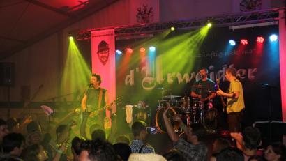 Bild: exb
Ausgelassene Partystimmung ist beim Handballfest angesagt