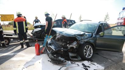 Bild: jma
Unfall auf der B8 im Kreis Neumarkt