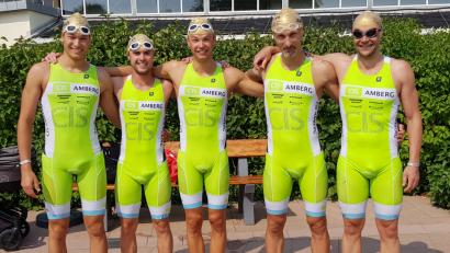 Bild: bha
Das Herrenteam mit (von links) Ben Eckl, Nico Krohnfoth, Leopold Grimm, Rouven Oeckl, Jörg Weigert.