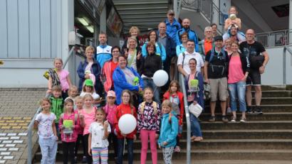 Bild: aur
18 Kinder und 27 Erwachsene von der DJK Ensdorf sind in Nürnberg dabei.