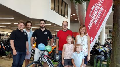 Bild: exb
Leonie Weidner nimmt ihren Preis entgegen.
