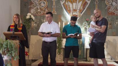 Bild: wgw
Ein Zeichen zu setzen gegen Fremdenfeindlichkeit und Populismus, Angstmacherei und Hetze war das Ziel eines Mut-mach-Gottesdiensts in der Christuskirche.