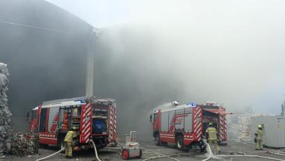 Bild: Berufsfeuerwehr Regensburg
Brand im Regensburger Osten.