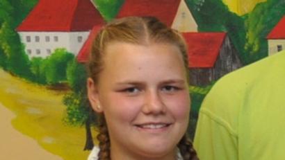 Bild: dob
Sophia Haupt (16). In wenigen Tagen feiert die Gymnasiastin ihren 17. Geburtstag.