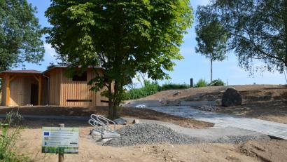 Bild: fjo
Auf dem Weg zum vielleicht einmal schönsten Park im Grenzland ist das weitläufige Kreuzberg-Areal.