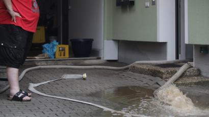 Bild: Wolfgang Steinbacher
Starkregen bei Amberg