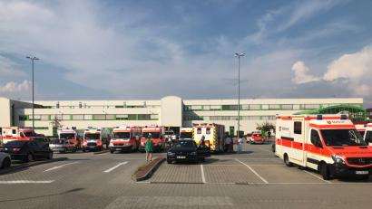 Bild: Auer, Alexander
Gasalarm in einem Neutraublinger Supermarkt.