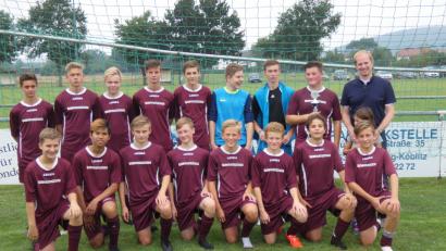 Bild: she
Das Team der SG Wernberg/Weihern gewann das Turnier bei den C-Junioren.