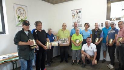 Bild: e
Mit der Siegerehrung geht der 40. Wandertag in Kümmersbruck zu Ende.
