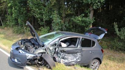 Bild: jma
Ein Corsa krachte in einen anderen Opel.