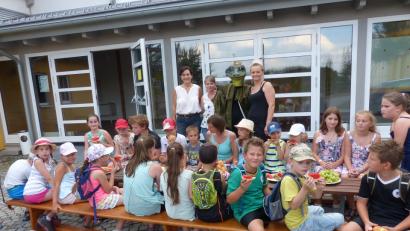 Bild: sl
Die Kinder haben sich nach soviel Märchen eine Stärkung verdient.