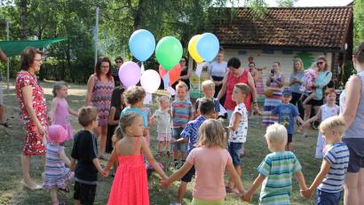 Bild: rku
Mit einer Andacht lässt der Kindergarten St. Josef in Hütten abschließen.