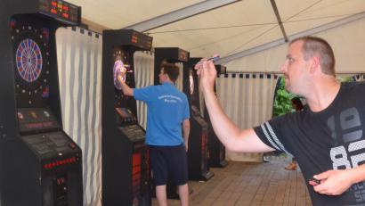 Bild: Kunz
Präzise Würfe und ein gutes Auge sind gefragt.