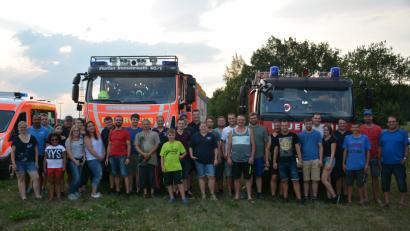 Bild: ak
Nach Jahren feiern die Feuerwehr Immenreuth und Kulmain wieder ihr Tankerfest.