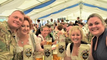Bild: rgr
Eröffnung des 60. Deutsch-Amerikanischen Volksfestes in Grafenwöhr