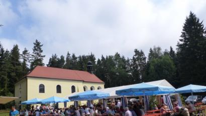 Bild: fsc
Die Besucher des Magdalenenfestes beim "weltlichen Treiben".