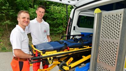 Bild: Petra Hartl
Bufdi bei der BRK-Rettungswache in Sulzbach-Rosenberg